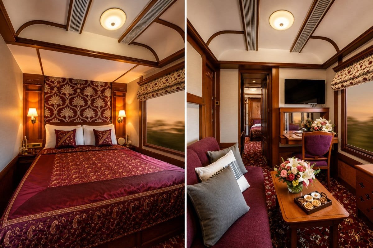 The Presidential Suite Onboard Deccan Odyssey: A Sanctuary of Regal Opulence